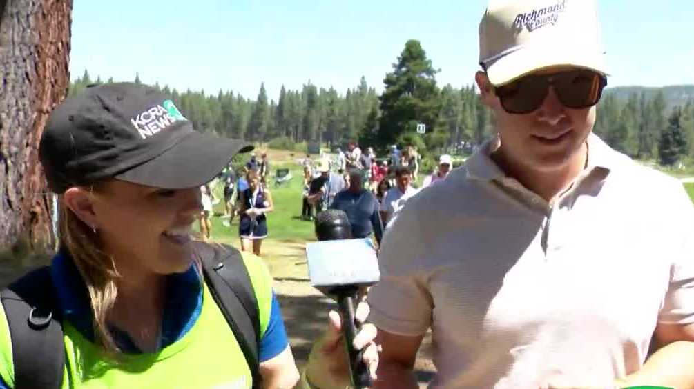 Fans, celebrities pack Edgewood Tahoe for day two of American Century Championship