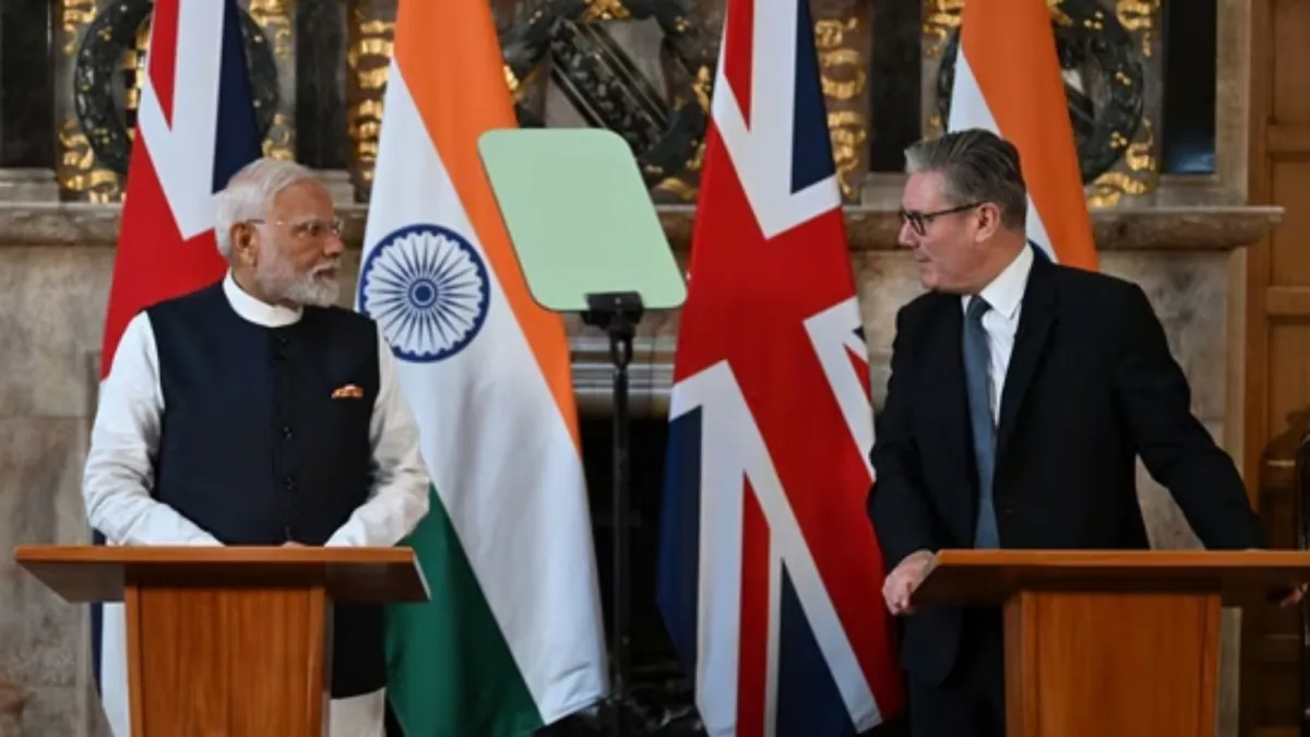 ‘Don’t Worry, Use English’: PM Modi Smiles As Translator Struggles With Hindi At UK Presser