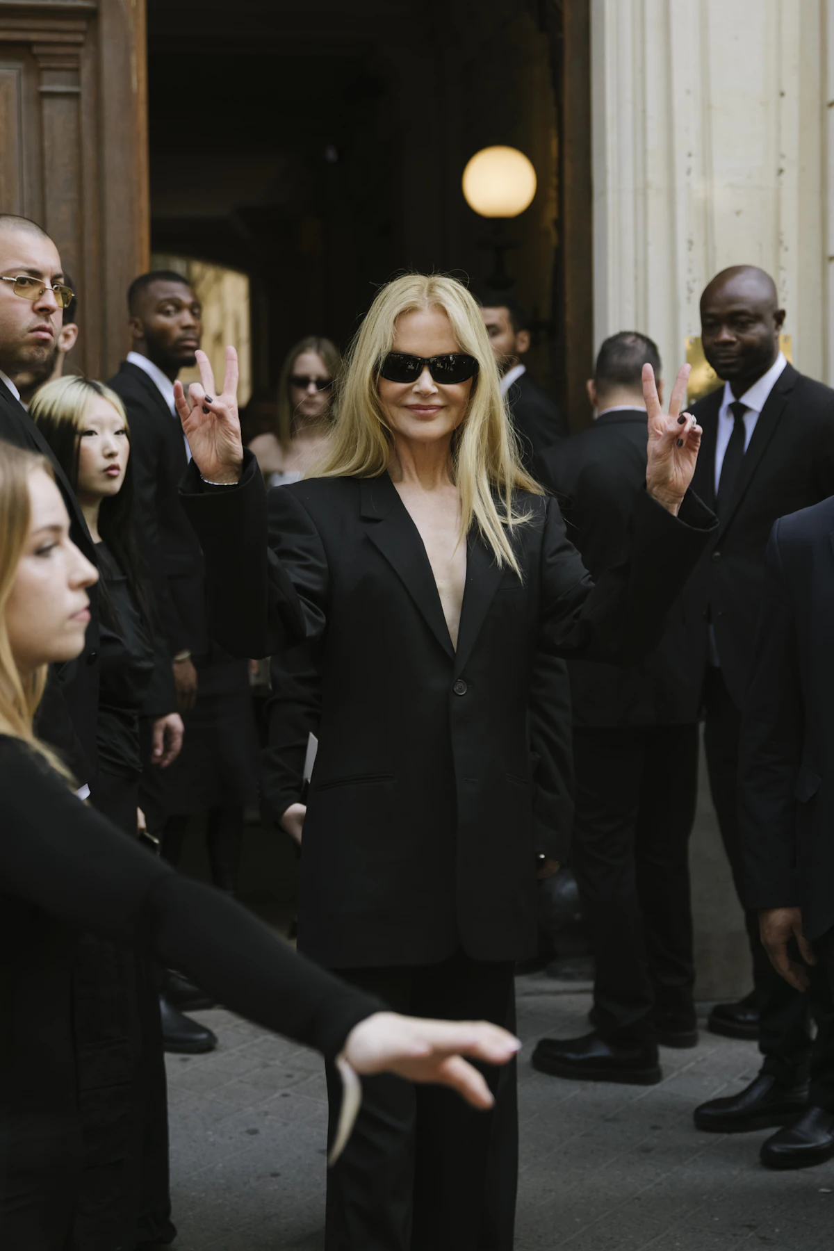 See All the Celebrities at Balenciaga’s Fall 2025 Haute Couture Show—Kim Kardashian, Lorde