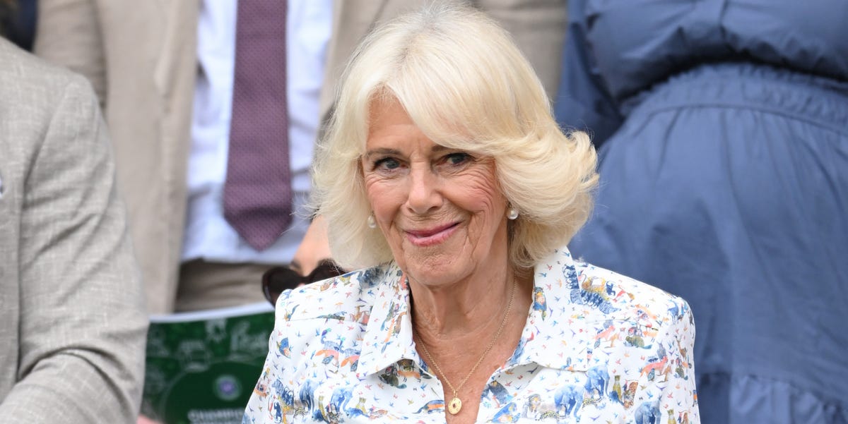 Queen Camilla Brings Her Tennis Whites to Wimbledon