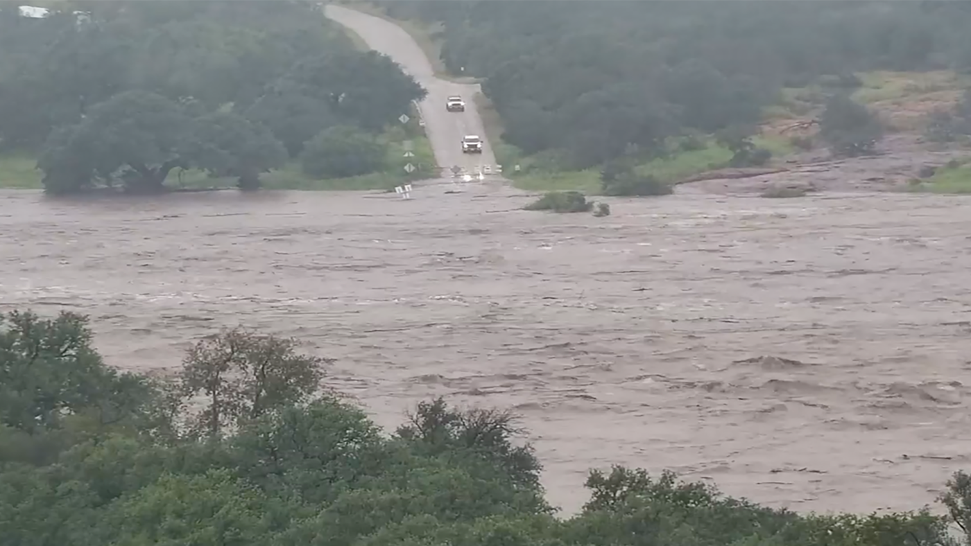 Video: Timelapse Shows Texas' Llano River Completely Flood in Just Minutes