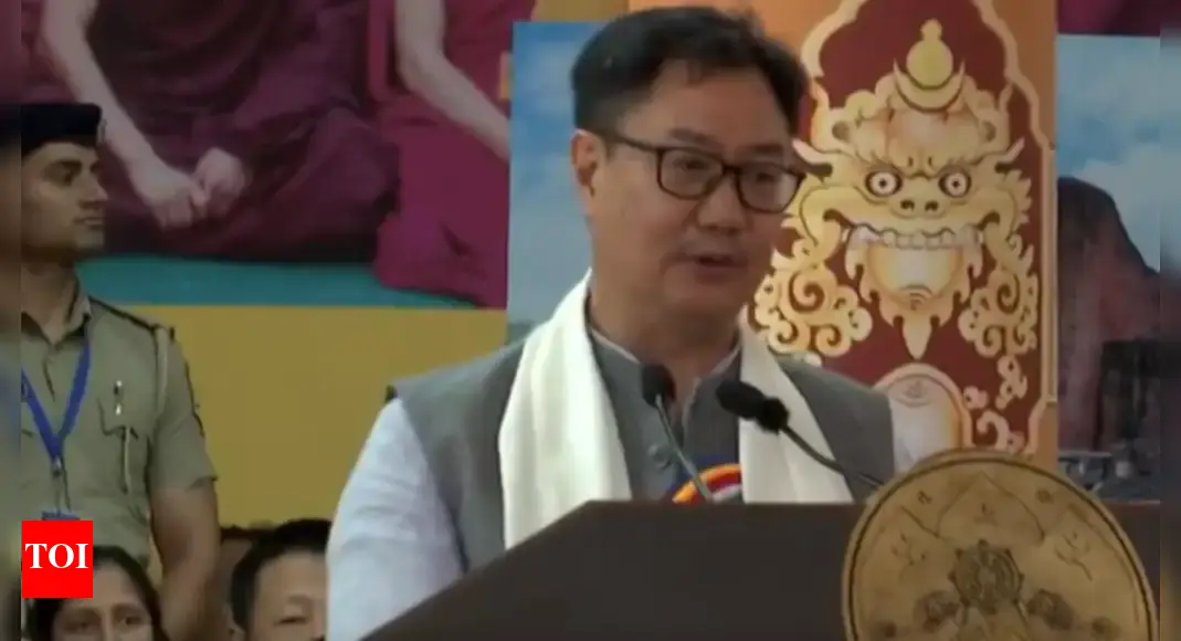 'Blessed by his presence in our country': Kiren Rijiju attends Dalai Lama’s 90th birthday celebrations; vows to follow spiritual leader's directions | India News