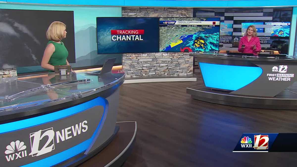 Tropical Storm Chantal's rain in North Carolina