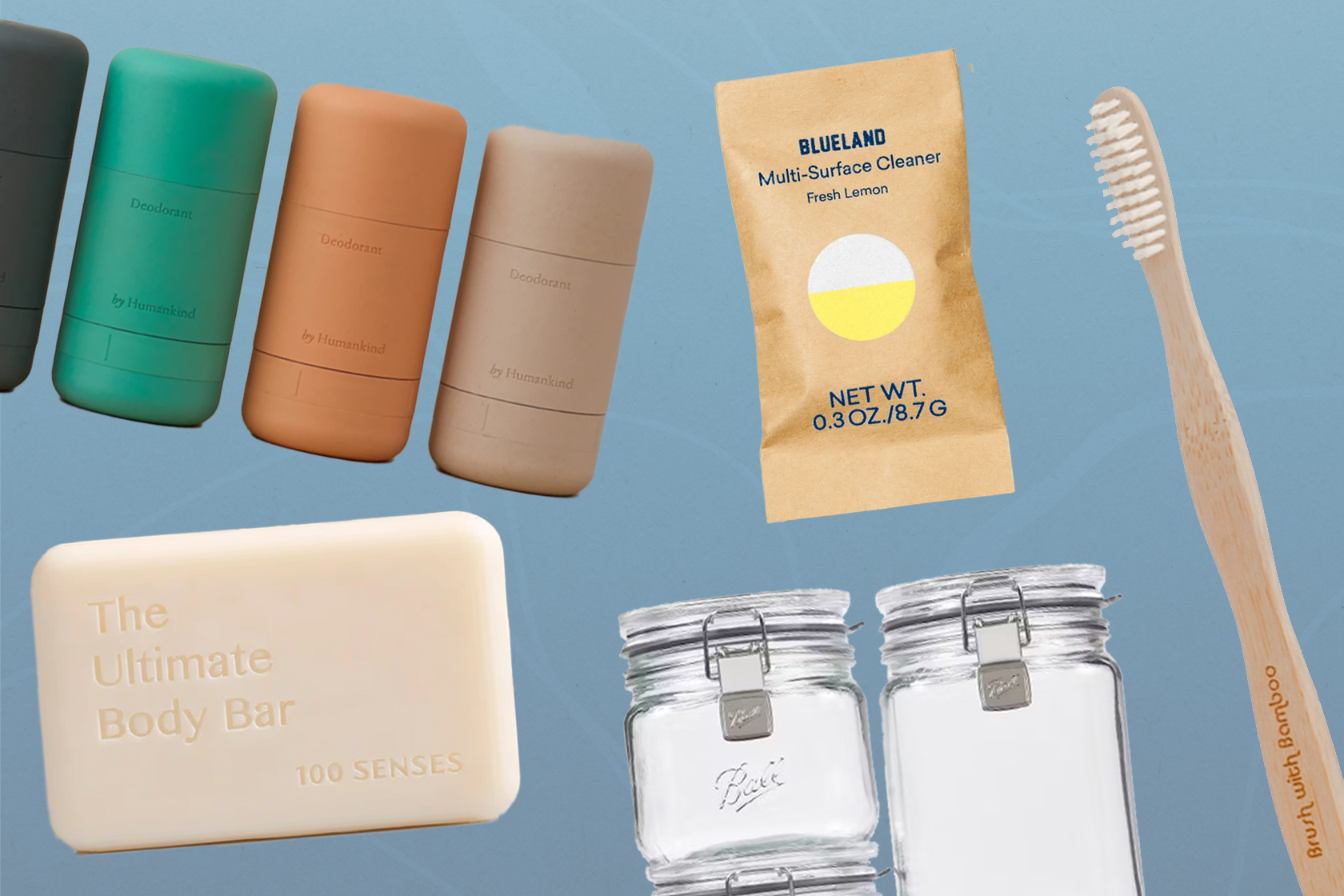 Simple plastic free swaps for the home, trail, travel, and beyond