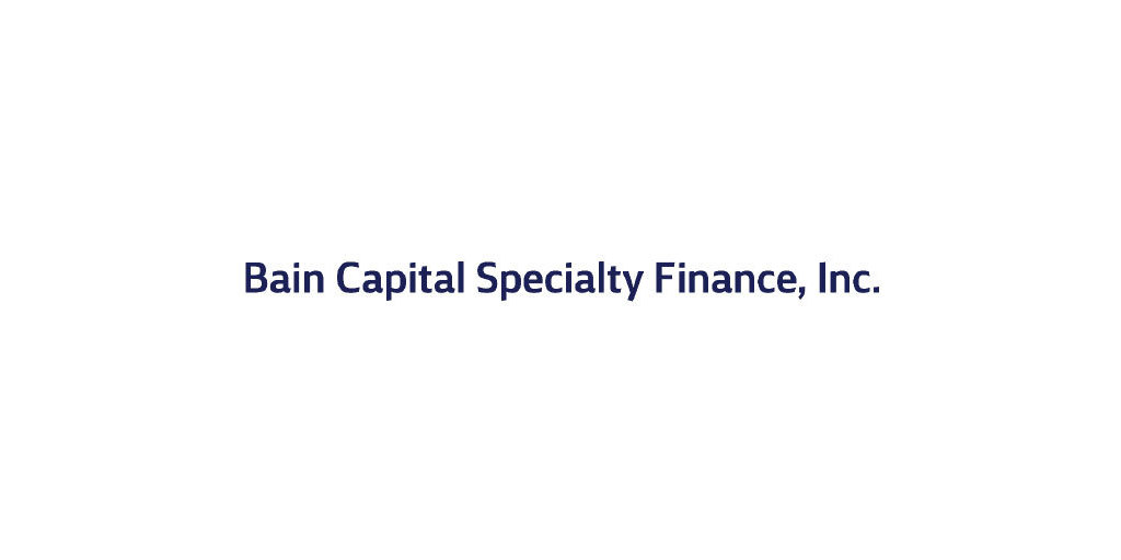 Bain Capital Specialty Finance, Inc. Schedules Earnings Release for the Second Quarter Ended June 30, 2025