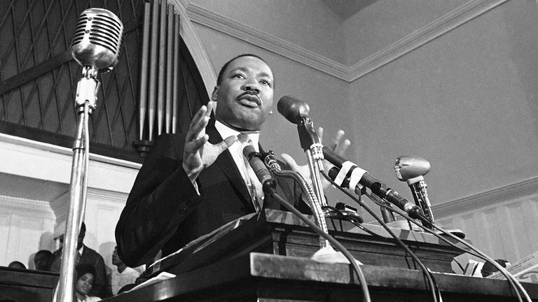 Trump administration releases huge trove of documents about Dr Martin Luther King Jr - as President