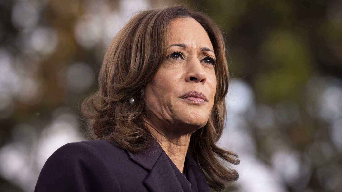 Former Vice President Kamala Harris says she will not run for California governor in 2026