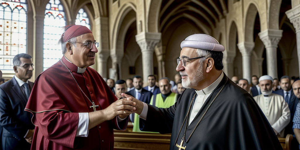 Cardinal brings aid to Gaza after Israeli strike on Catholic church