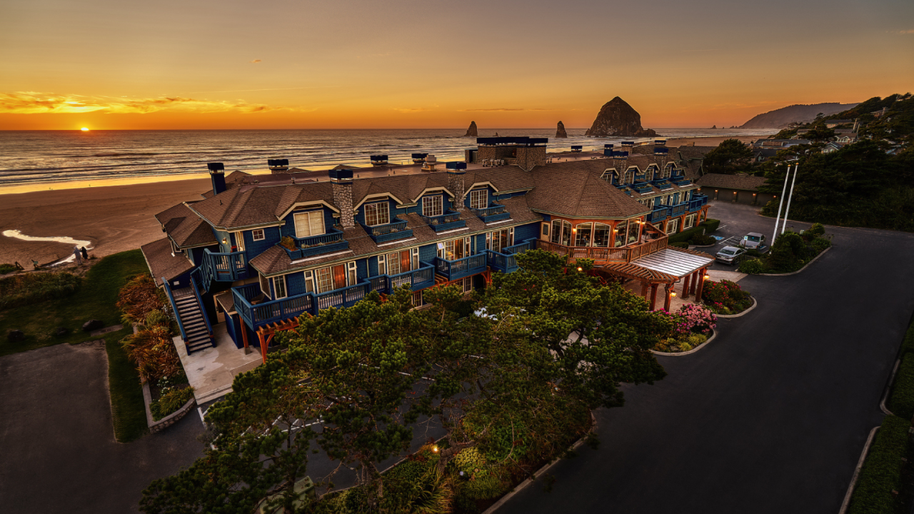 Travel + Leisure names OR beach resort best in the west