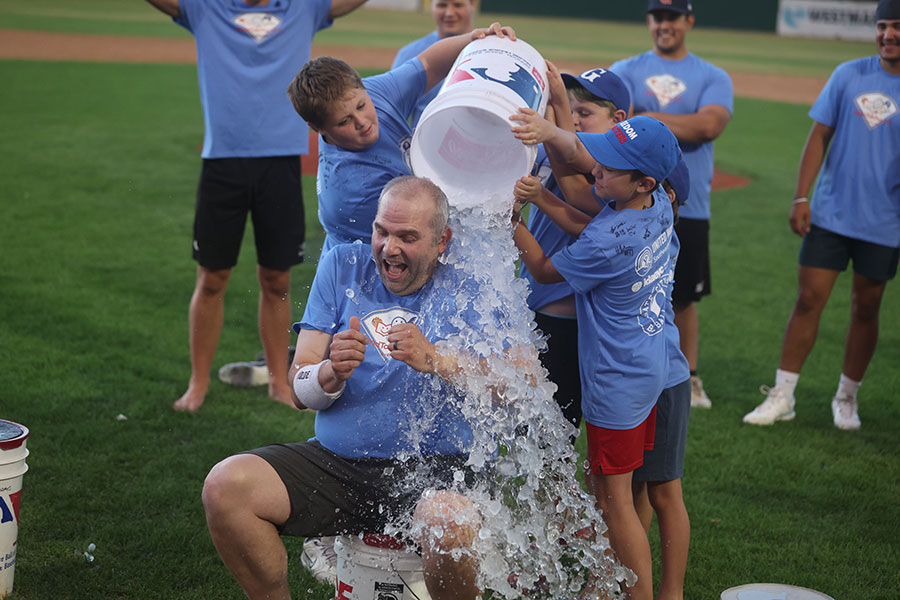 Grays team up with local 'celebrities' to raise money for New Day