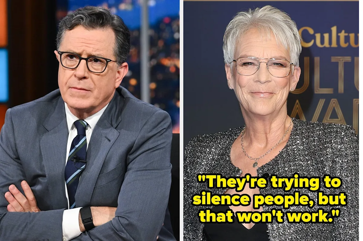 After Stephen Colbert's Talk Show Was Canceled, Jimmy Kimmel, Bernie Sanders, And More Angry Celebs And Politicians Shared Their Support And Frustrations