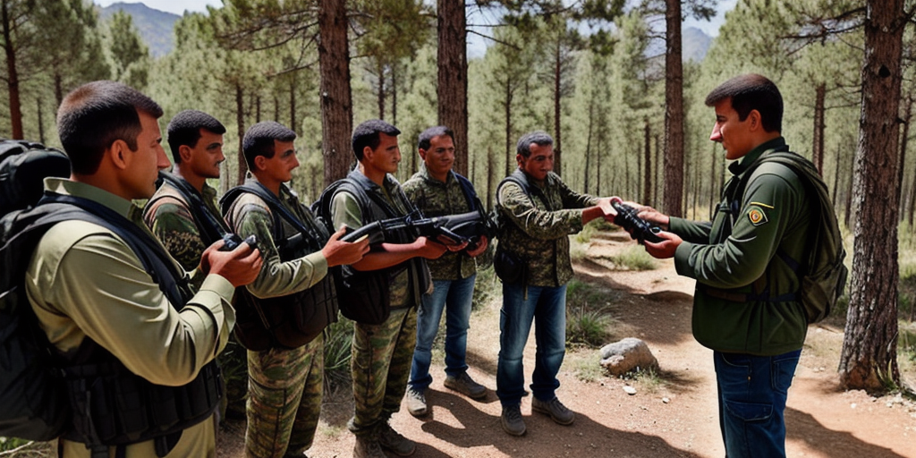 PKK fighters begin handing over weapons at ceremony