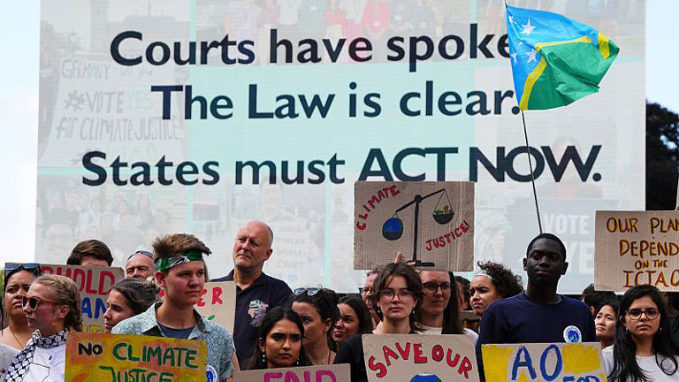 UN's top court says healthy environment is a human right in historic climate ruling