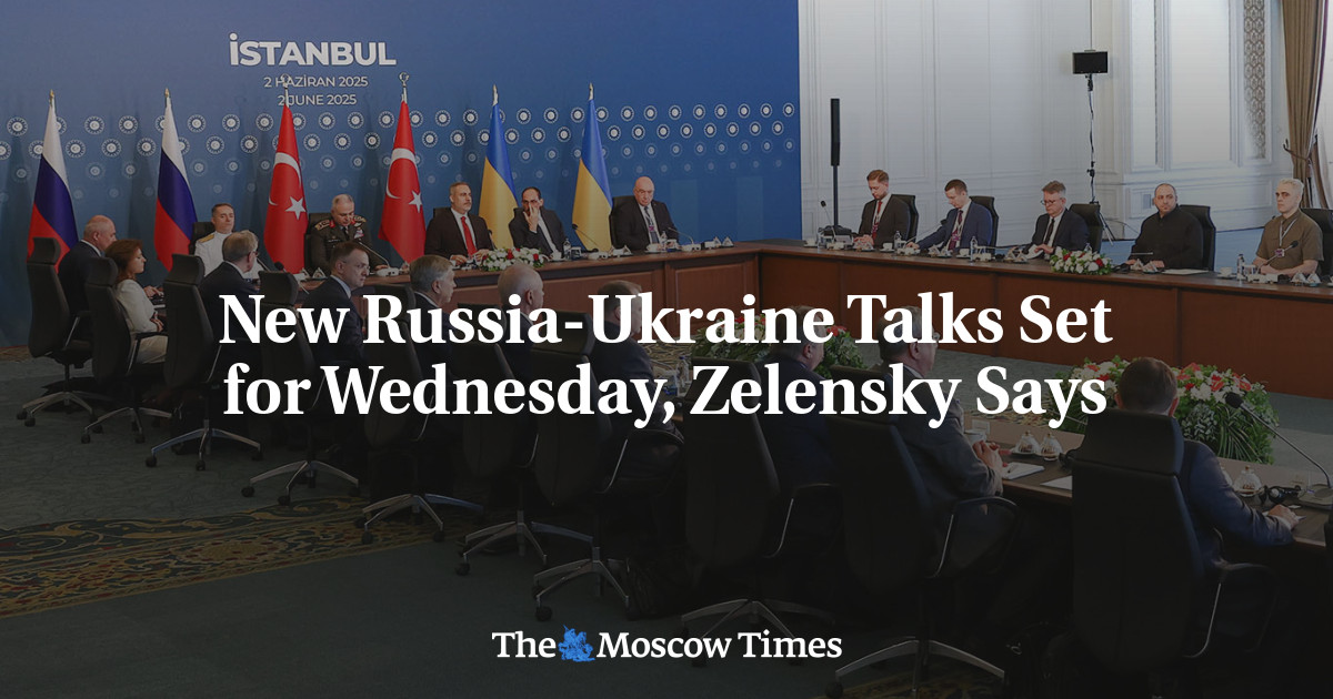 New Russia-Ukraine Talks Set for Wednesday, Zelensky Says