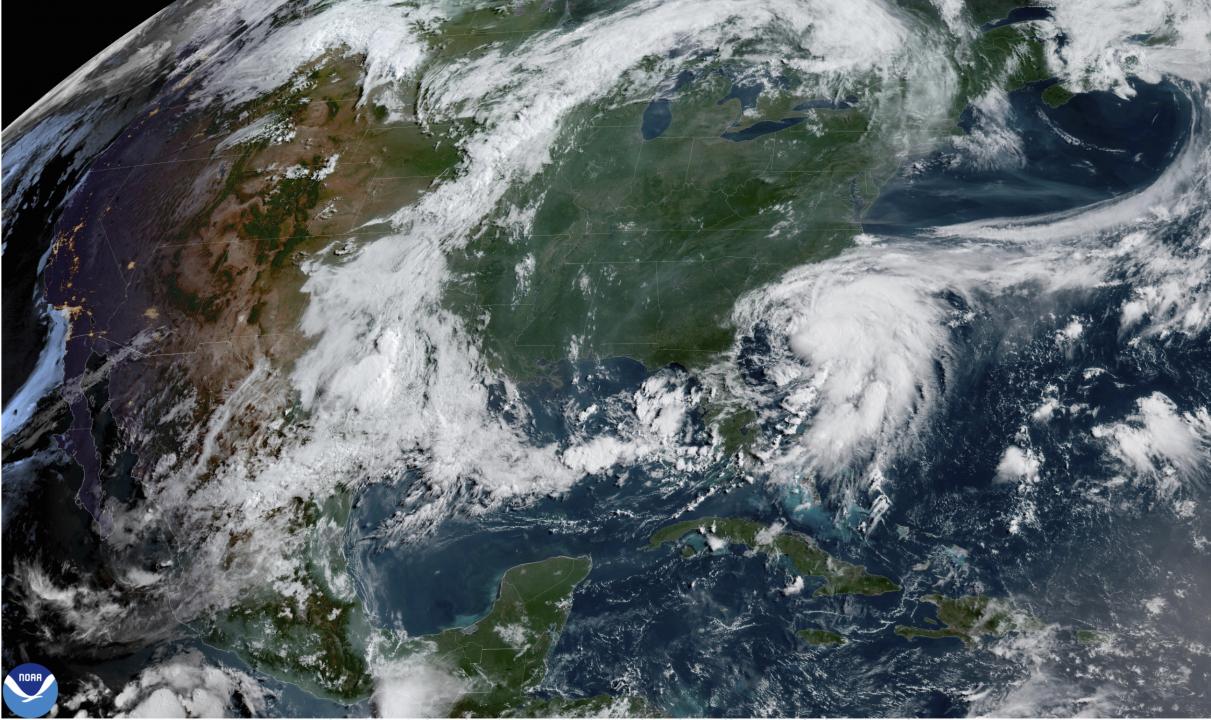 Tropical Storm Chantal strengthens slightly as it nears landfall in South Carolina