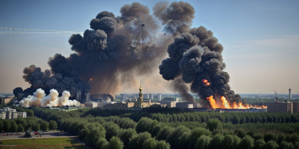 Russia strikes on Kyiv kill one and cause fires across Ukraine’s capital