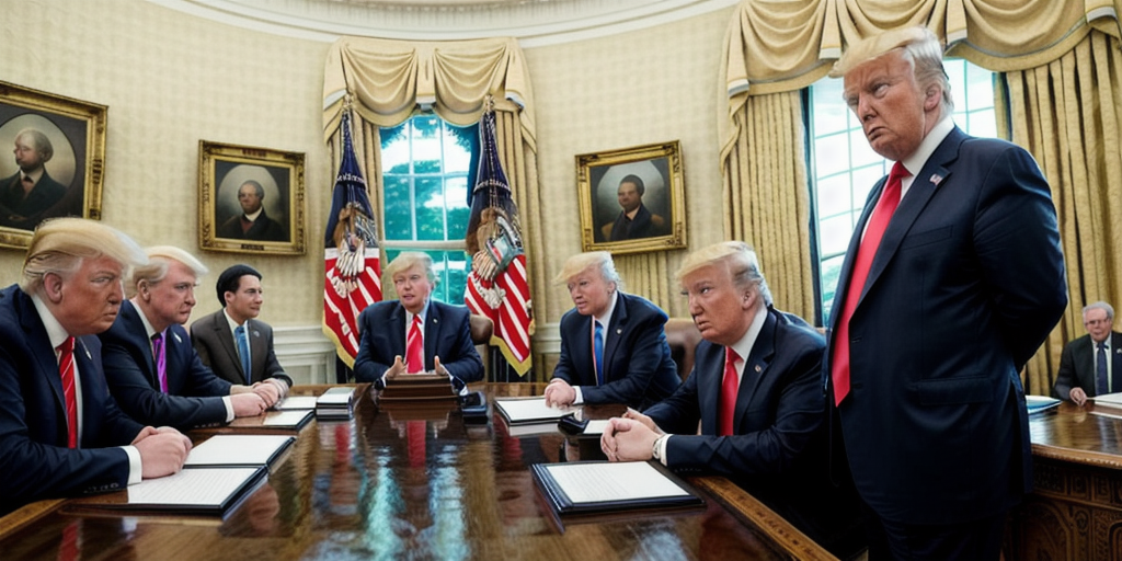 Trump’s new version of Oval Office meetings has rattled some foreign leaders
