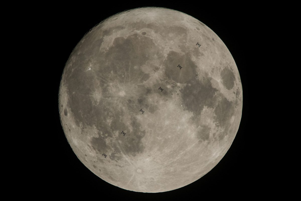 Tonight – can you see the Buck Moon and Space Station together? Find out if you're in the right location | BBC Sky at Night Magazine