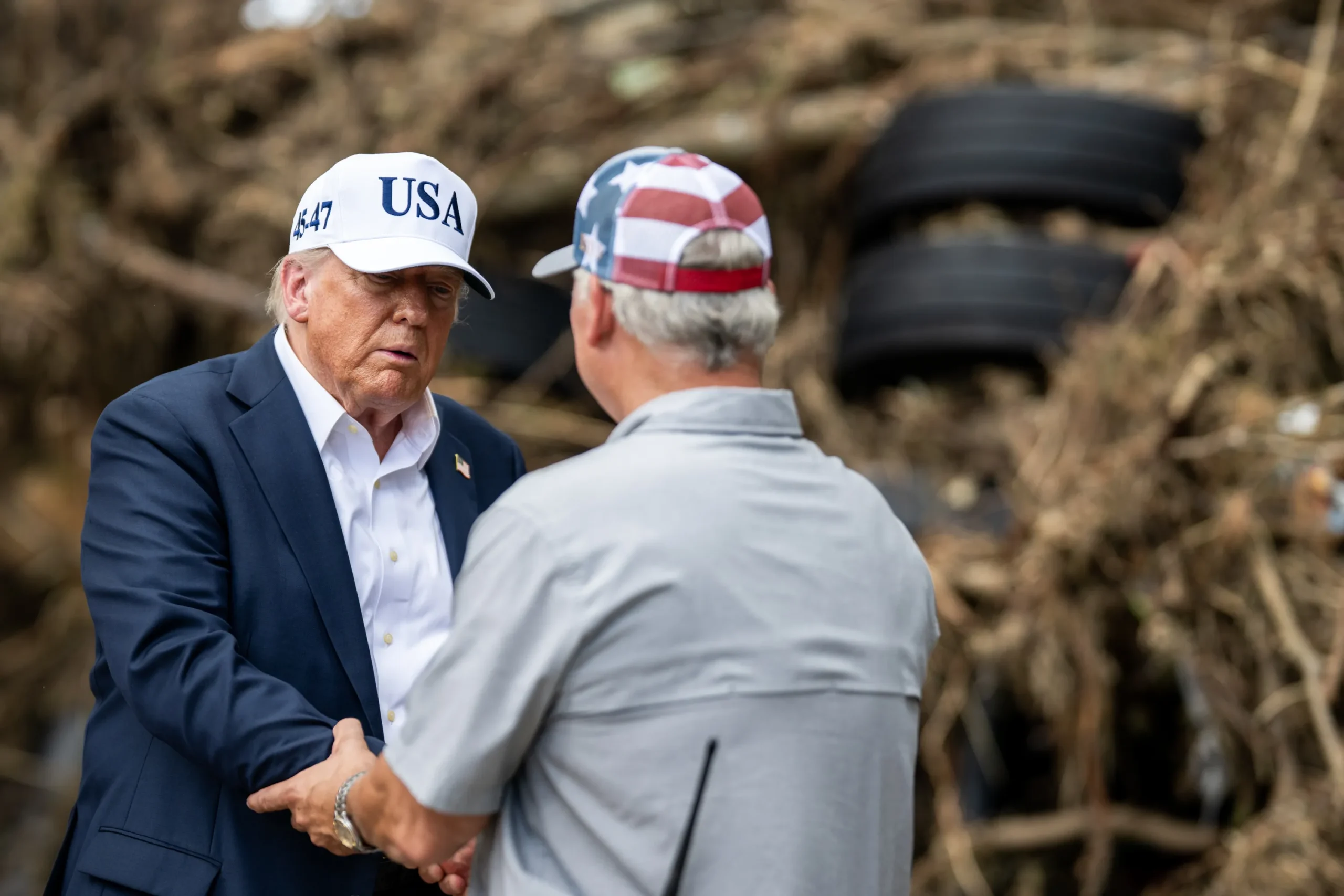 President Trump, First Lady See Unbreakable Spirit in Texas
