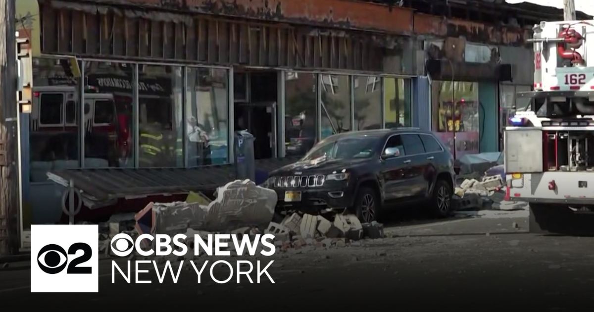 Big cleanup underway after Bellerose, Queens business collapse