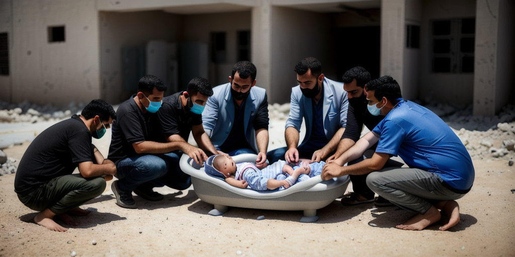Desperate Gaza doctors cram several babies into one incubator as fuel crisis reaches critical point