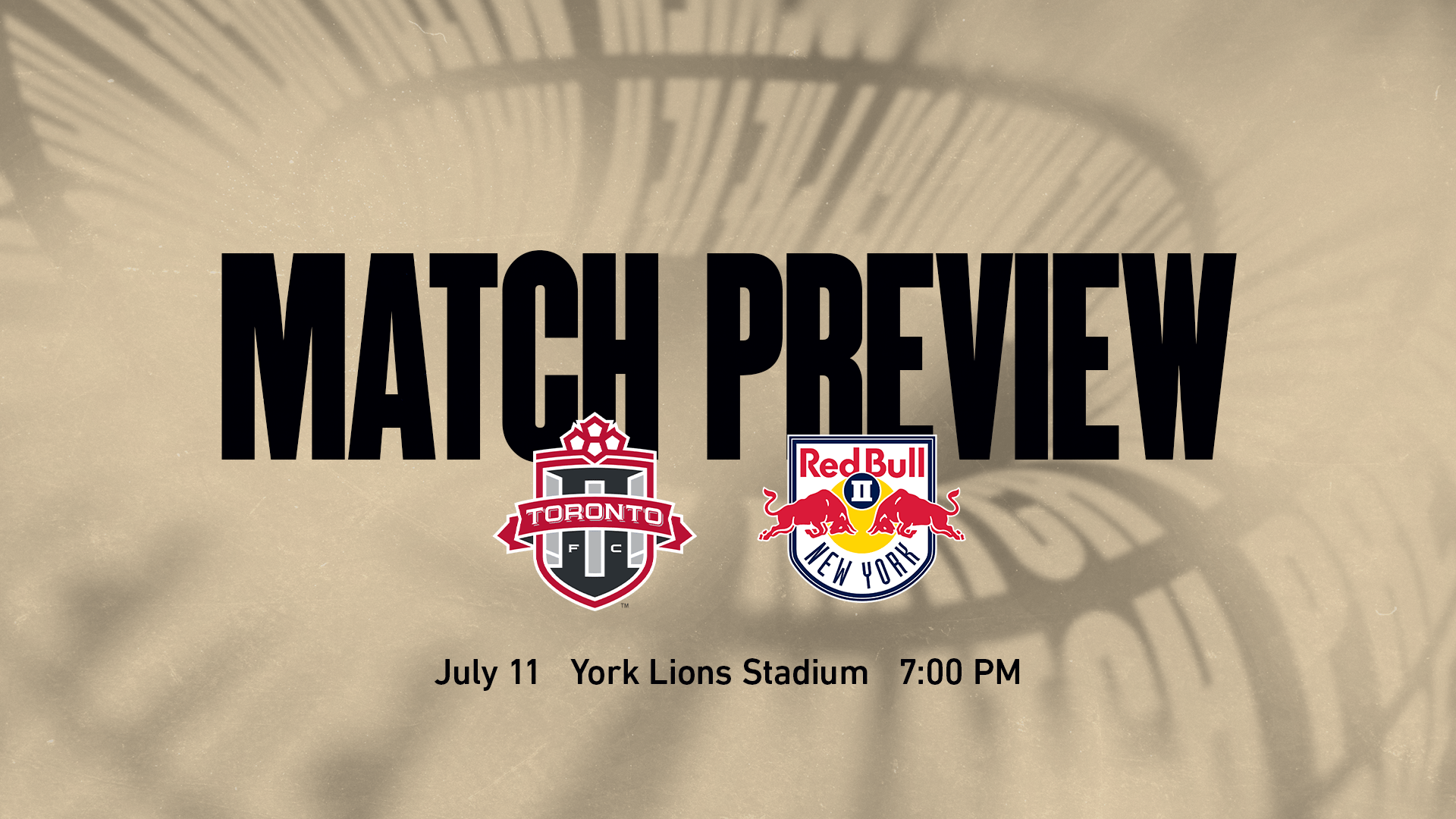 MATCH PREVIEW: New York Red Bulls II Travel to York Lions Stadium to Face Toronto FC II on Friday, July 11 | New York Red Bulls II