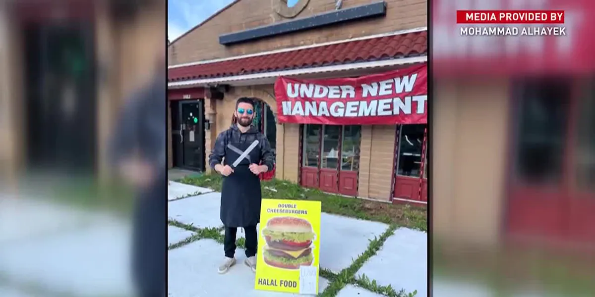 Business owner who moved to US with $700 says restaurant was vandalized days before grand opening