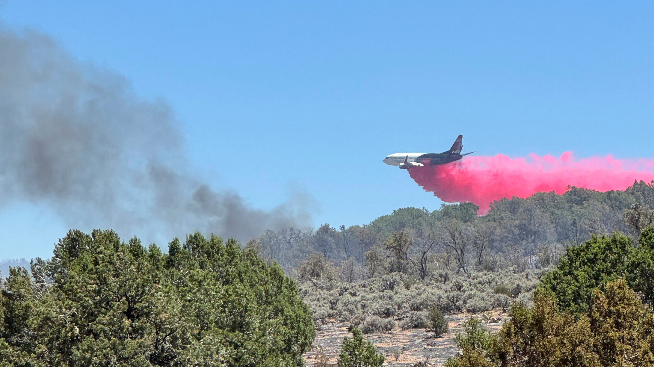 A Grand Canyon Access Point Is Closed as 19,000 Acres Burn Nearby