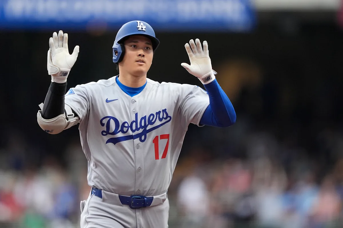 Shohei Ohtani clubs his first career splash hit at Giants' Oracle Park