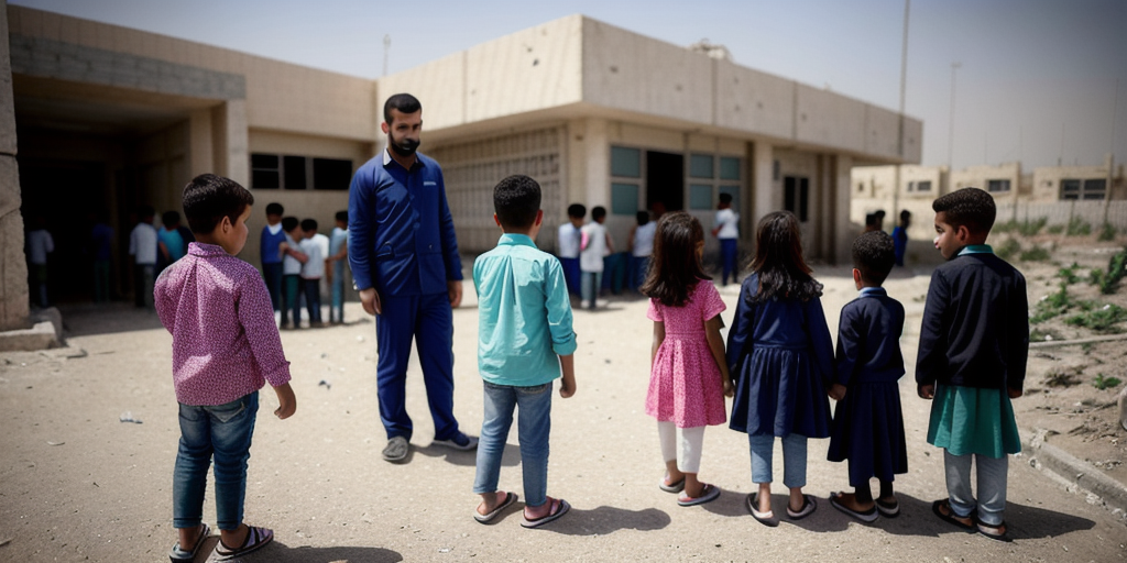 Children queuing at Gaza health center killed in Israeli strike, medics say