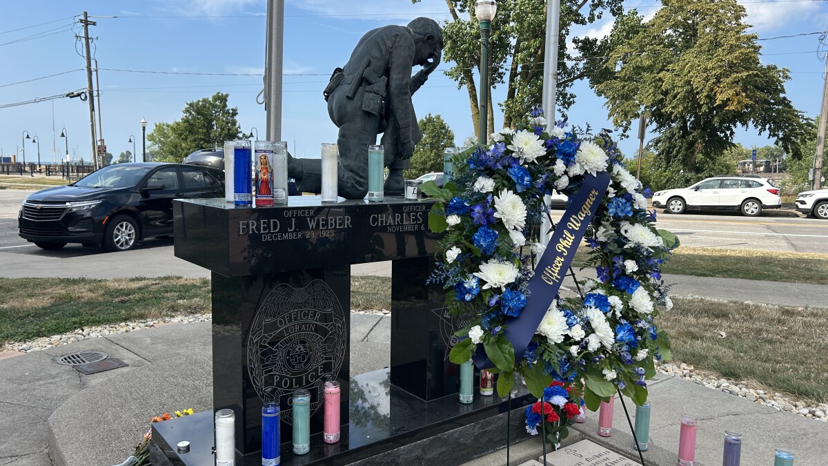 One of the Lorain Police officers who was shot in ambush has died