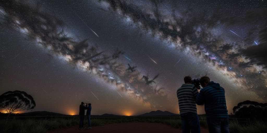 Australian stargazers to enjoy two meteor showers this week – and you can leave the binoculars at home