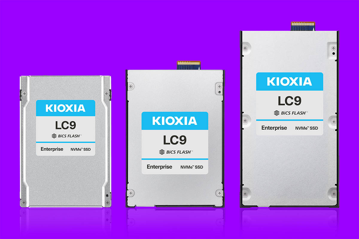 Kioxia LC9 SSD Hits 245.76TB of Capacity in a Single Drive