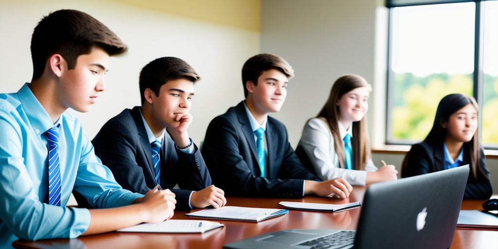 High school students learn entreprenurial skills at business camp in Stevens Point
