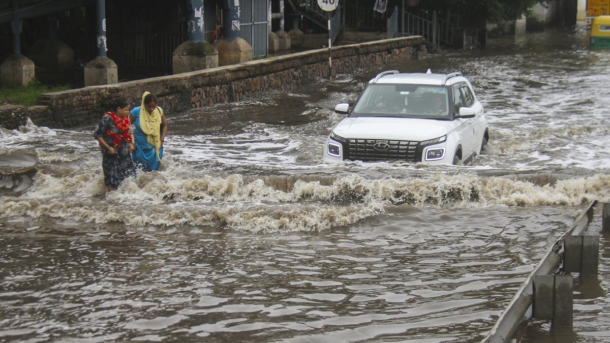 Heavy rain brings Gurugram to a standstill