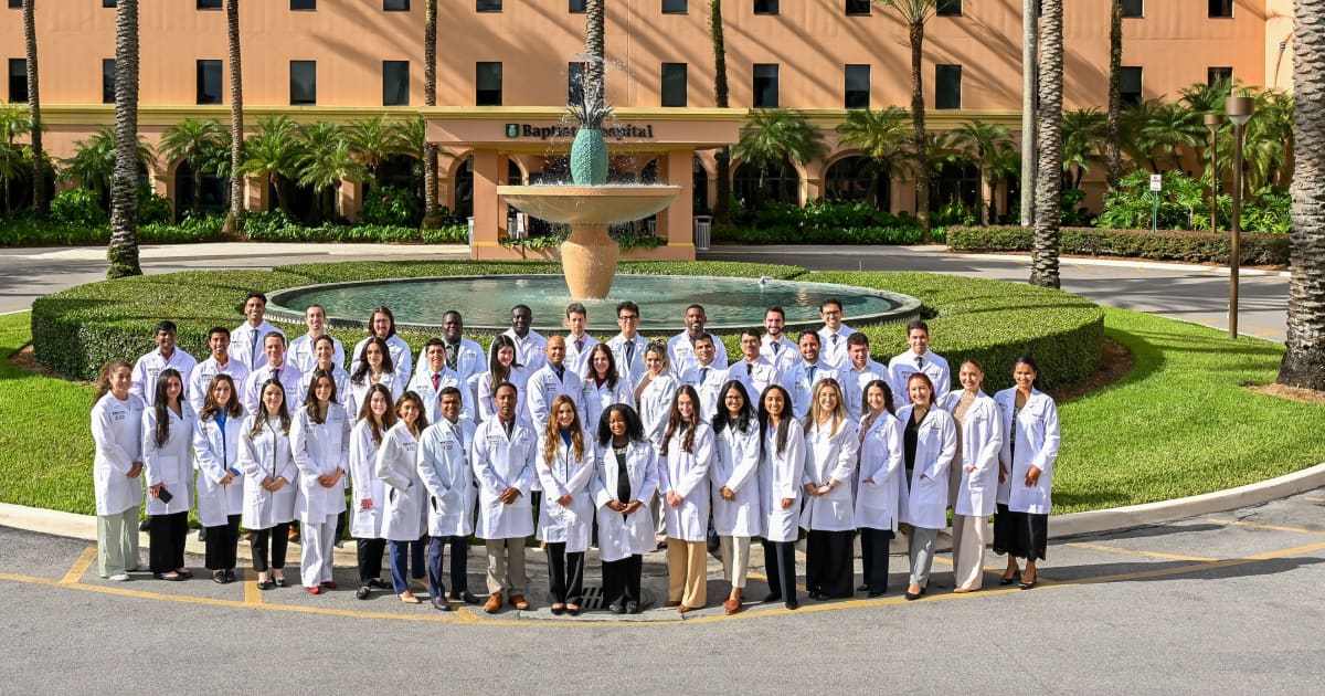 New FIU/Baptist Health graduate medical education programs transform doctors and the community