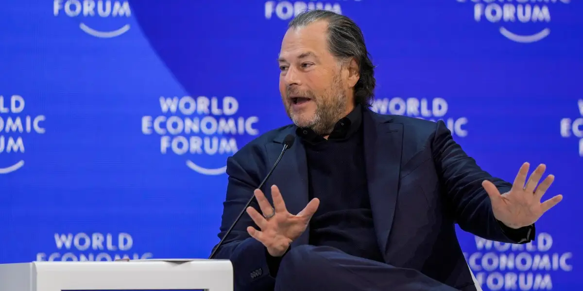 Marc Benioff says the narrative that AI will end white-collar jobs is wrong