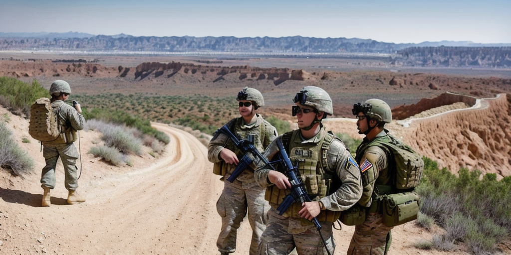 ‘Deterrence is boring’: the US troops at sharp end of Trump’s border crackdown