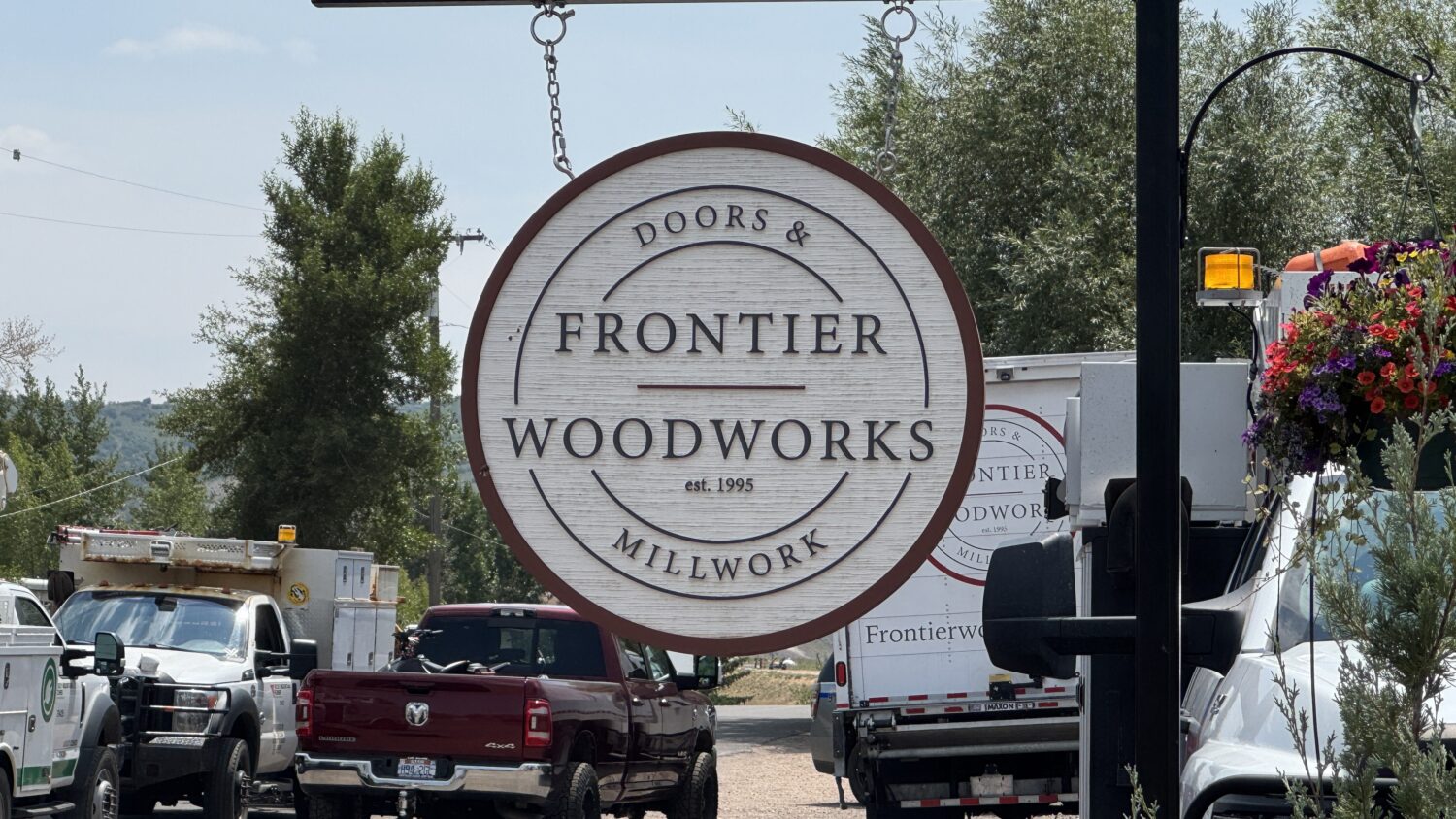 Francis woodworking business catches fire