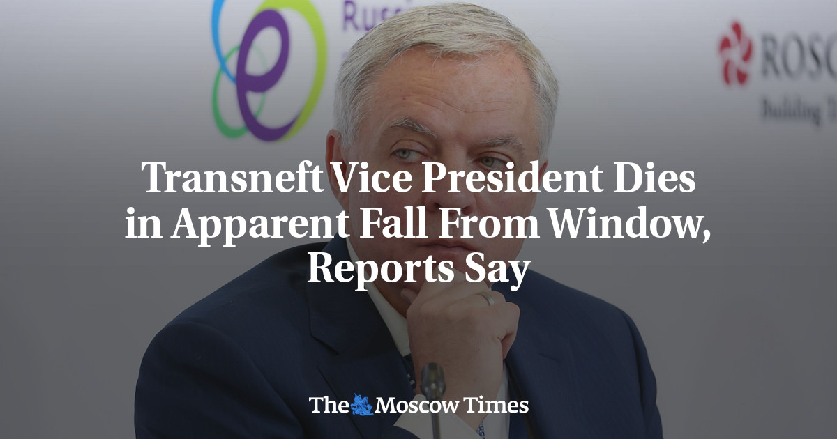 Transneft Vice President Dies in Apparent Fall From Window, Reports Say