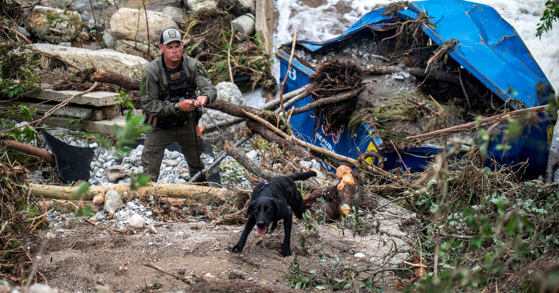 Search for Texas flood victims enters third day, with more rain forecast