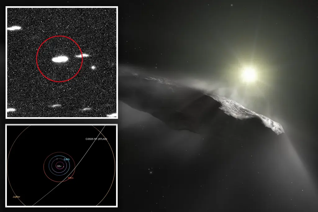 Mysterious Manhattan-sized interstellar comet spotted blasting...
