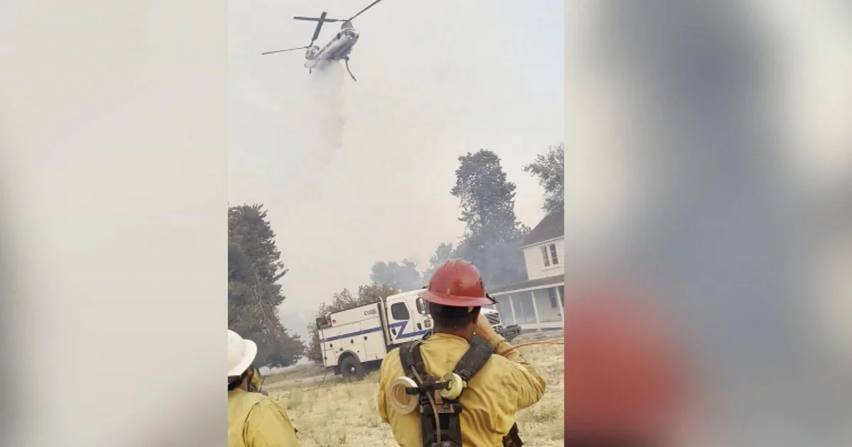 Some Colorado firefighters travel west to California to help with battle against Madre Fire