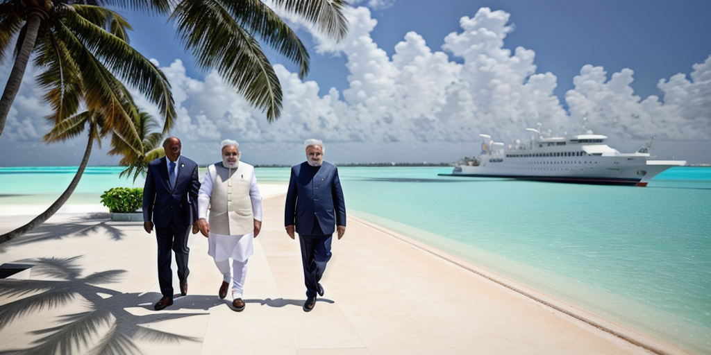 PM Modi arrives in Maldives, to hold talks with President Mohamed Muizzu