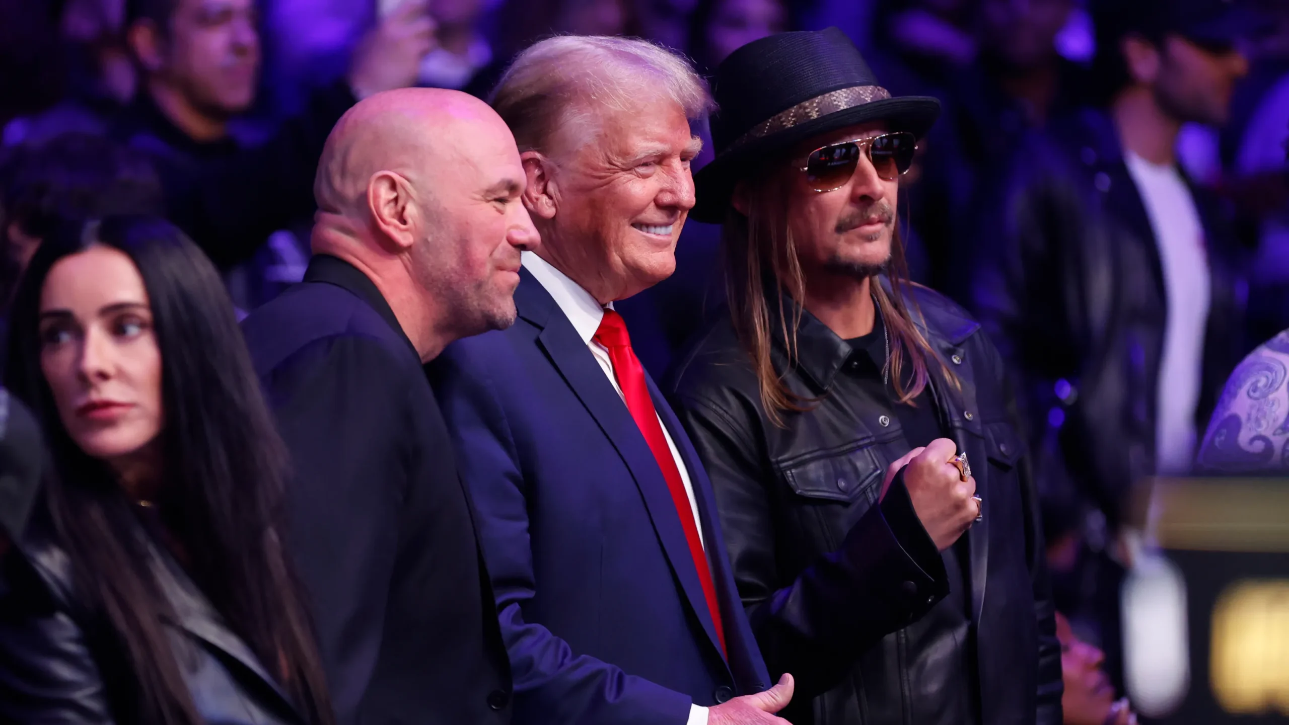 Trump, the octagon and the nation's birthday: How did they all end up in the cage together?
