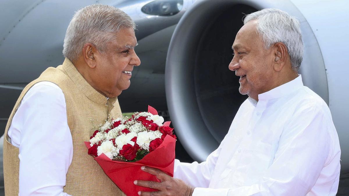 Bihar BJP leaders bat for Nitish as Dhankhar’s successor