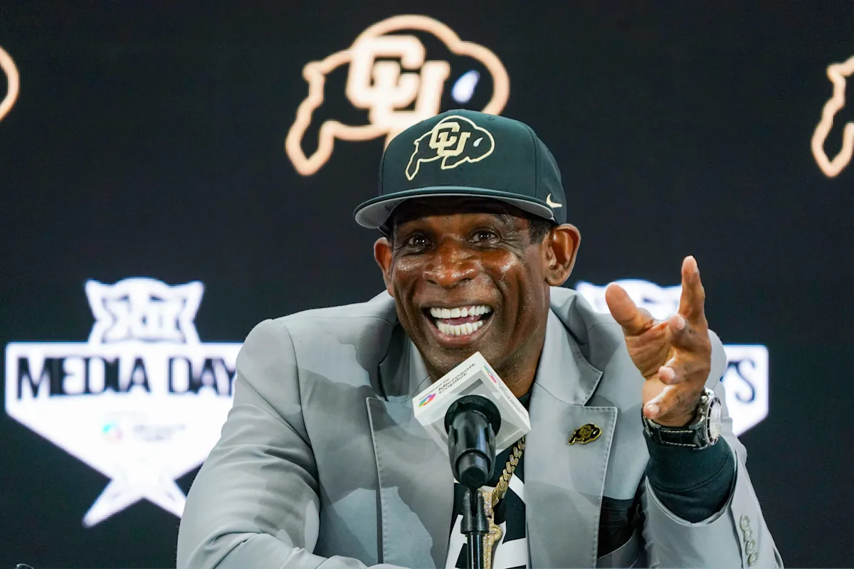 Deion Sanders brushes off health questions at Big 12 media days