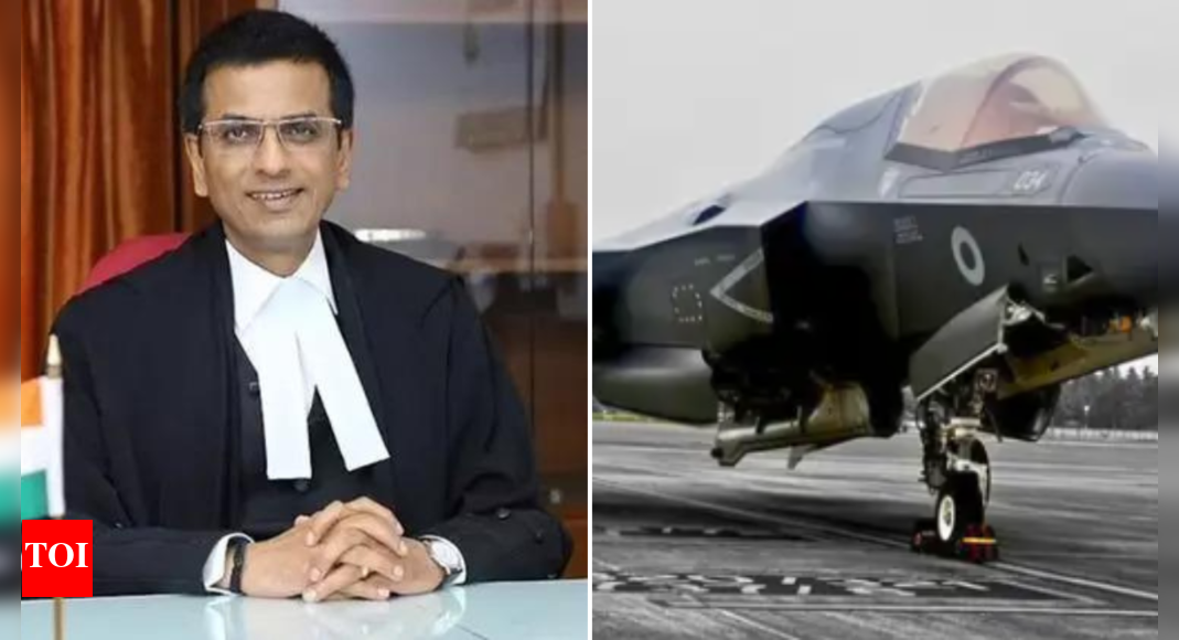 Evening news wrap: SC seeks ex-CJI Chandrachud’s removal from official residence; UK team in Kerala to repair stranded F-35B jet, and more | India News