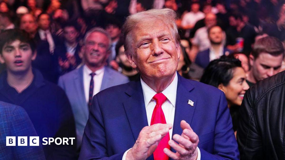 Donald Trump: White House to host UFC event, says US President