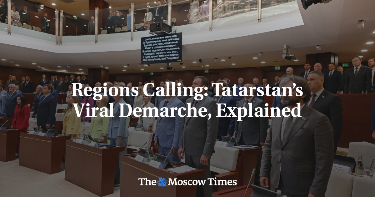 Regions Calling: Tatarstan’s Viral Demarche, Explained